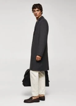 Manteau Fait Main Laine Recyclée -Tenues Basiques 57047705 92 D2