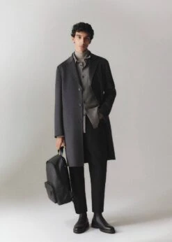 Manteau Fait Main Laine Recyclée -Tenues Basiques 57047705 92 D5