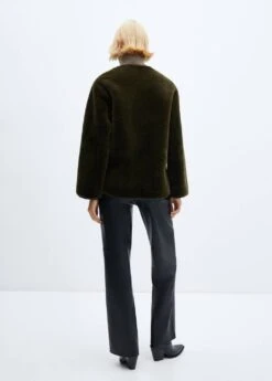 Manteau En Fausse Fourrure à Ornements -Tenues Basiques 57047713 37 R