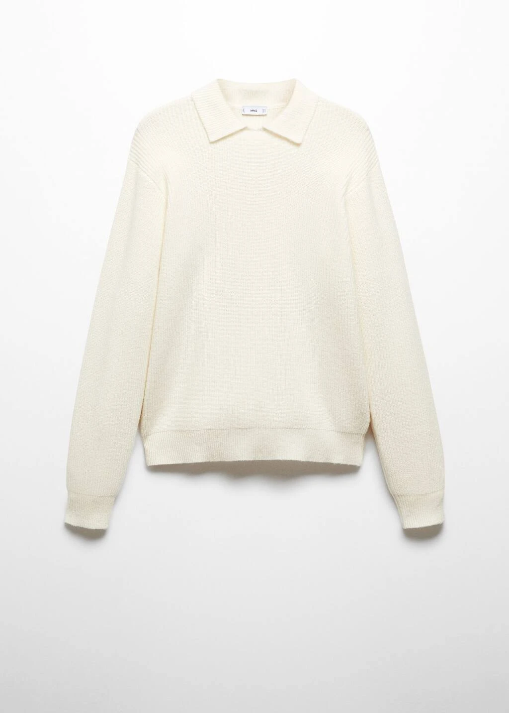 Polo Laine Maille Côtelée 9 Polo Laine Maille Côtelée – Image 7