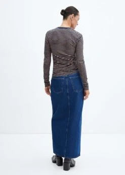 T-shirt Rayures Col Rond -Tenues Basiques 57047737 30 R