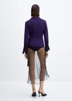 Blouse Cache-cœur Revers 33 Blouse Cache-cœur Revers -Tenues Basiques 57049108 56 R