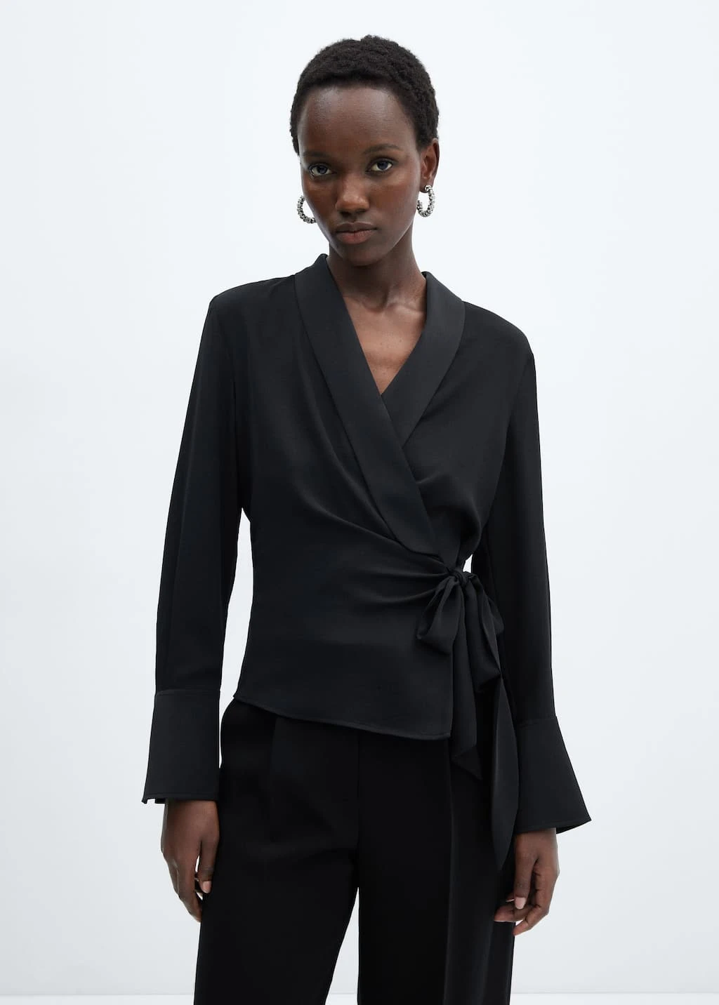 Blouse Cache-cœur Revers 3 Blouse Cache-cœur Revers