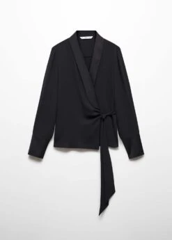 Blouse Cache-cœur Revers 30 Blouse Cache-cœur Revers -Tenues Basiques 57049108 99 B