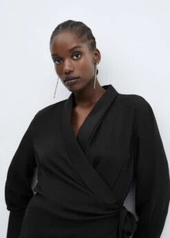 Blouse Cache-cœur Revers 26 Blouse Cache-cœur Revers -Tenues Basiques 57049108 99 D4