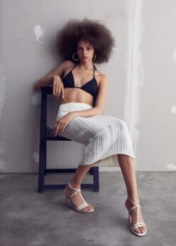 Sandales Talon à Bride