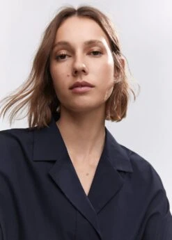 Chemise Coton Manches Courtes -Tenues Basiques 57050113 56 D1