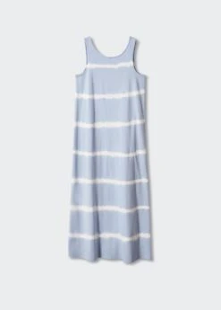 Robe Longue Rayures -Tenues Basiques 57050124 50 B