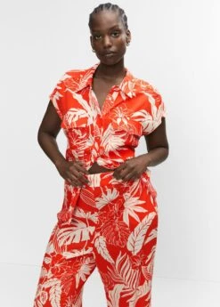 Pantalon Fluide Imprimé -Tenues Basiques 57050176 20 D5