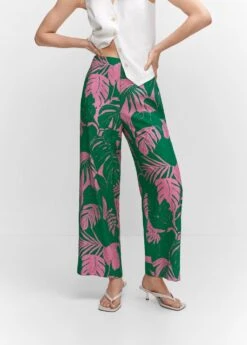 Pantalon Wideleg Imprimé