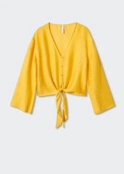 Blouse Manches Cloche Nœud -Tenues Basiques 57050213 11 B