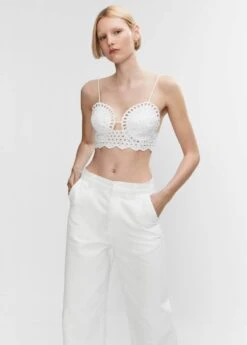 Crop Top Ajouré