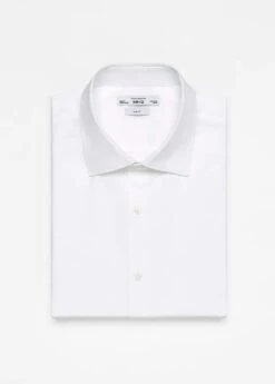 Chemise Costume Slim-fit Popeline Coton -Tenues Basiques 57050652 01 D8