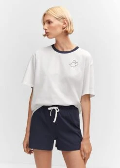 Short Coton Taille élastique