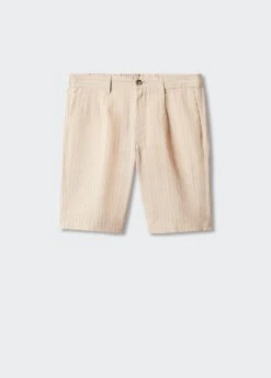 Bermuda Seersucker Fines Rayures -Tenues Basiques 57052503 08 B