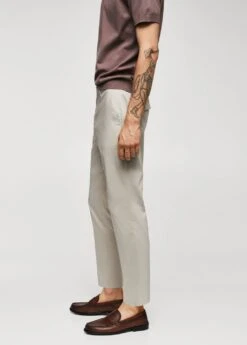 Pantalon Léger En Coton -Tenues Basiques 57052504 06 D2