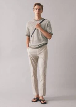 Pantalon Léger En Coton -Tenues Basiques 57052504 06 D5