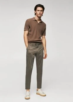 Pantalon Léger En Coton -Tenues Basiques 57052504 35 99999999 01