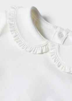 Body Coton à Volants -Tenues Basiques 57052522 02 D0