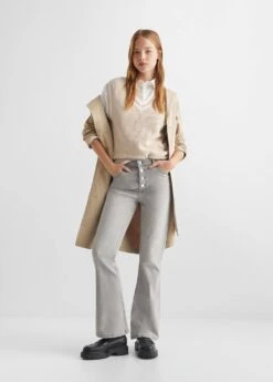 Gilet Maille Coton 23 Gilet Maille Coton -Tenues Basiques 57053257 08 99999999 01