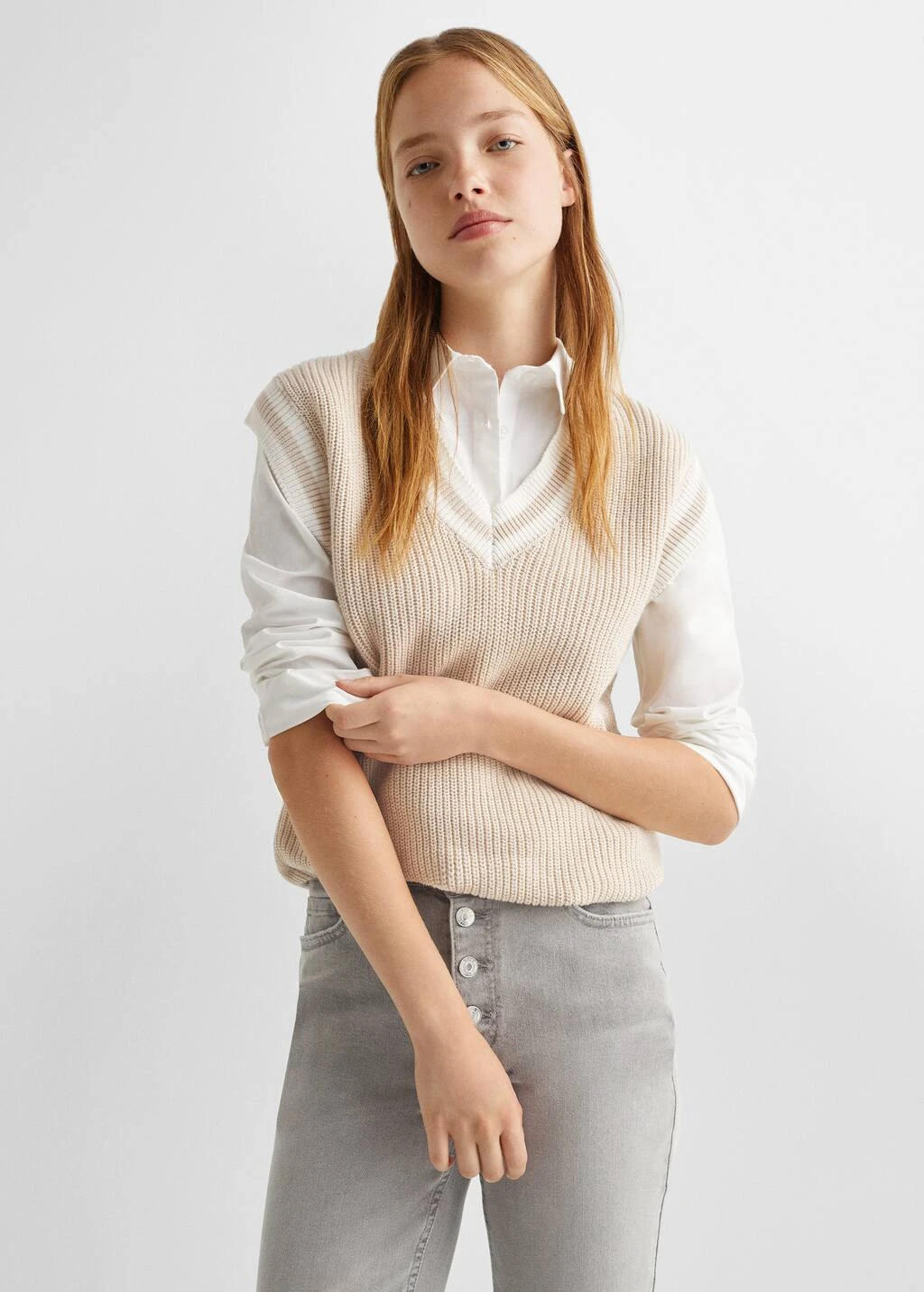 Gilet Maille Coton 10 Gilet Maille Coton – Image 8