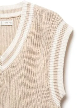 Gilet Maille Coton 26 Gilet Maille Coton -Tenues Basiques 57053257 08 D8