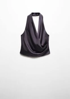 Blouse Croisée Dos Nu -Tenues Basiques 57053797 92 B