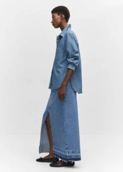 Chemise Jean Poche -Tenues Basiques 57053807 TM D6