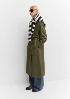 Trench Coton à Revers -Tenues Basiques 57054391 37 D2