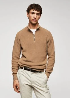 Pull-over Col Cheminé