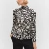 Blouse Col Montant Nœud 1 Blouse Col Montant Nœud -Tenues Basiques 57054408 99