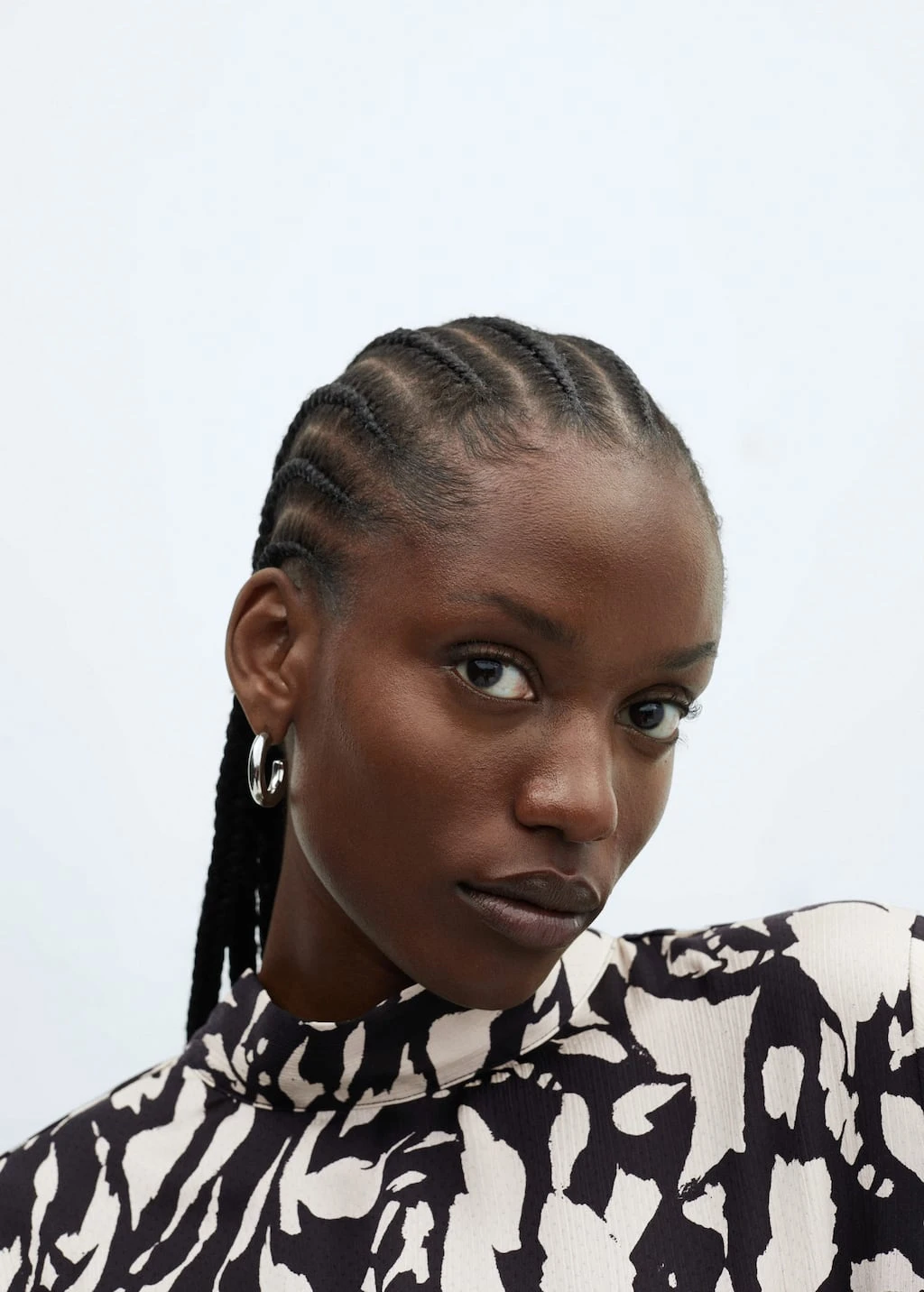 Blouse Col Montant Nœud 9 Blouse Col Montant Nœud – Image 7