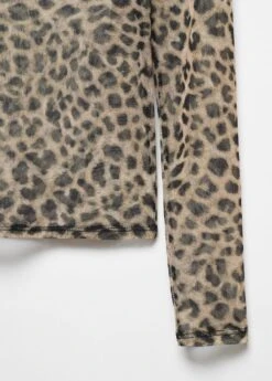 T-shirt Semi-transparent Imprimé Animal -Tenues Basiques 57054411 30 D8