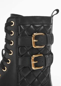 Bottines Cuir Militaires -Tenues Basiques 57054427 99 D2