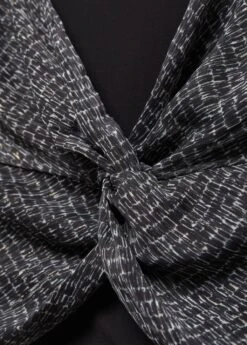 Blouse Imprimée Nœud 14 Blouse Imprimée Nœud -Tenues Basiques 57055796 99 D8