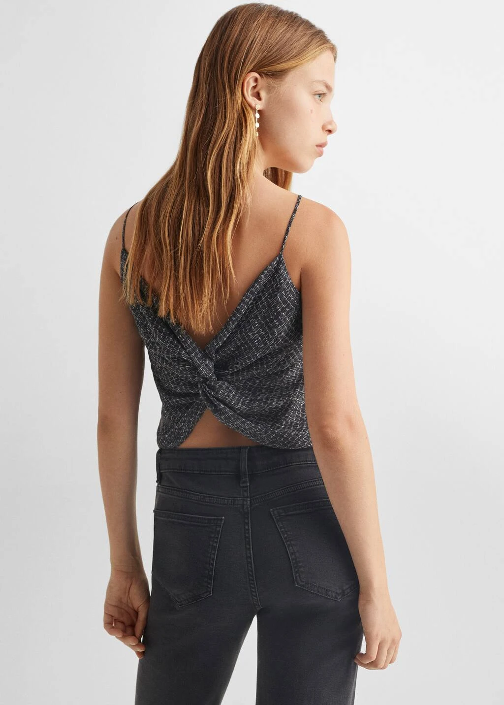 Blouse Imprimée Nœud 5 Blouse Imprimée Nœud – Image 3