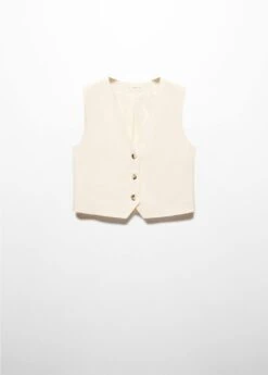 Gilet Lin -Tenues Basiques 57055808 01 B