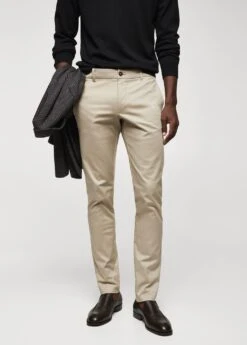 Pantalon Skinny Chino Coton