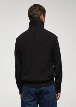 Gilet Col Montant Fermeture Éclair -Tenues Basiques 57055956 99 R