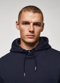 Sweat-shirt Coton Poche Kangourou Capuche -Tenues Basiques 57056024 56 D1