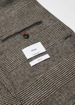 Veste Slim-fit Laine Imprimée -Tenues Basiques 57057709 30 D8