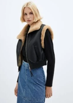 Gilet Bomber Double Face