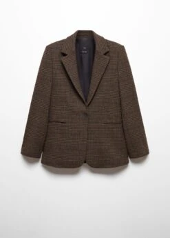 Veste Droite Carreaux -Tenues Basiques 57057727 30 B