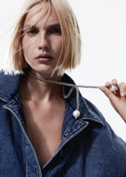 Collier Croisé Cristaux -Tenues Basiques 57057747 PL D9