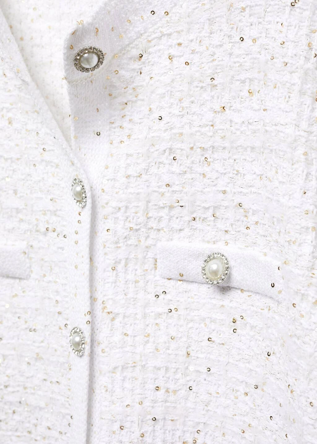 Cardigan Tweed Bouton Bijou 16 Cardigan Tweed Bouton Bijou – Image 14