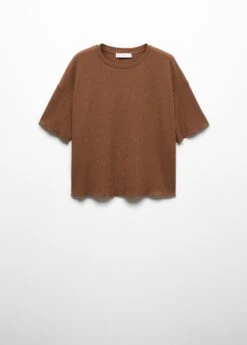 T-shirt Oversize Texturé 29 T-shirt Oversize Texturé -Tenues Basiques 57062505 30 B