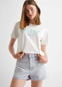 Short à Rayures Coton