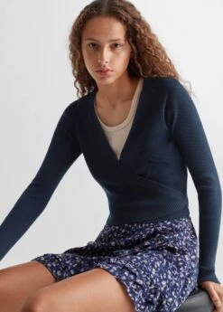 Cardigan Maille Côtelée -Tenues Basiques 57063257 56 D1