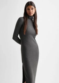 Robe Maille Côtelée