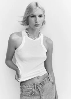 Top à Emmanchures Américaines -Tenues Basiques 57064030 01 D2